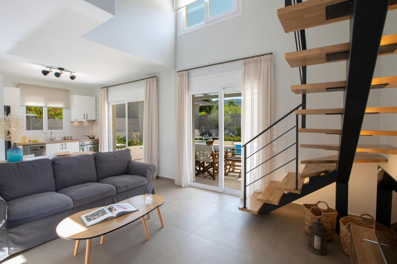 Grappolo Lefkada Villas - Vilana Ideal For Families And Small Groups Apolpaina Zewnętrze zdjęcie