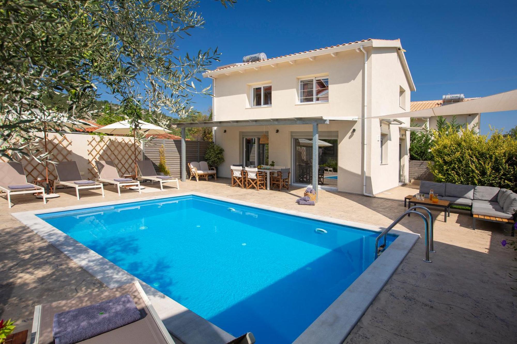 Grappolo Lefkada Villas - Vilana Ideal For Families And Small Groups Apolpaina Zewnętrze zdjęcie